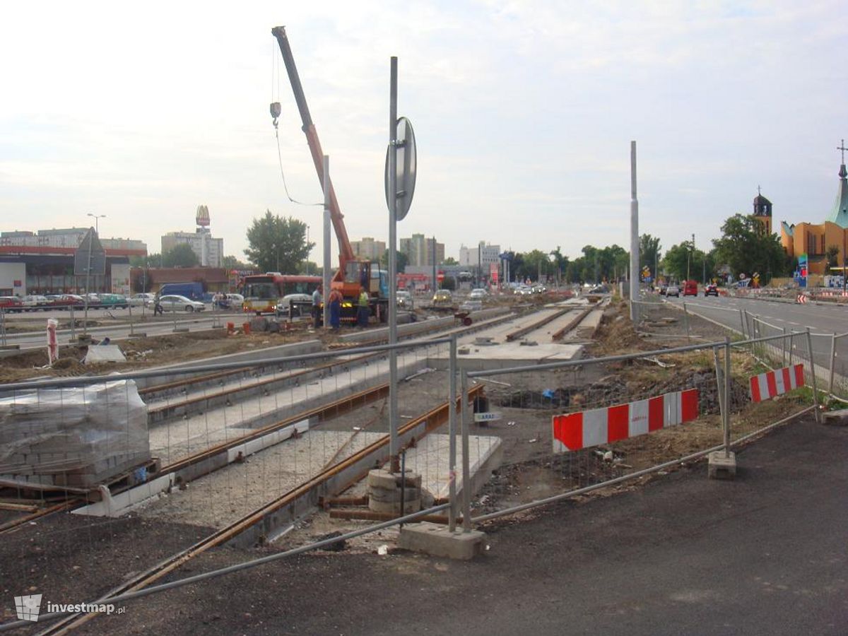 Zdjęcie [Wrocław-Krzyki] Przebudowa ul. Bardzkiej i linia tramwajowa na Gaj fot. Jan Augustynowski