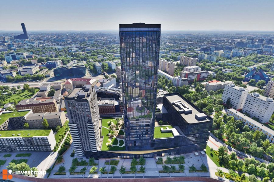 W centrum Wrocławia powstaje 137-metrowy Quorum Tower [FILM+WIZUALIZACJE]