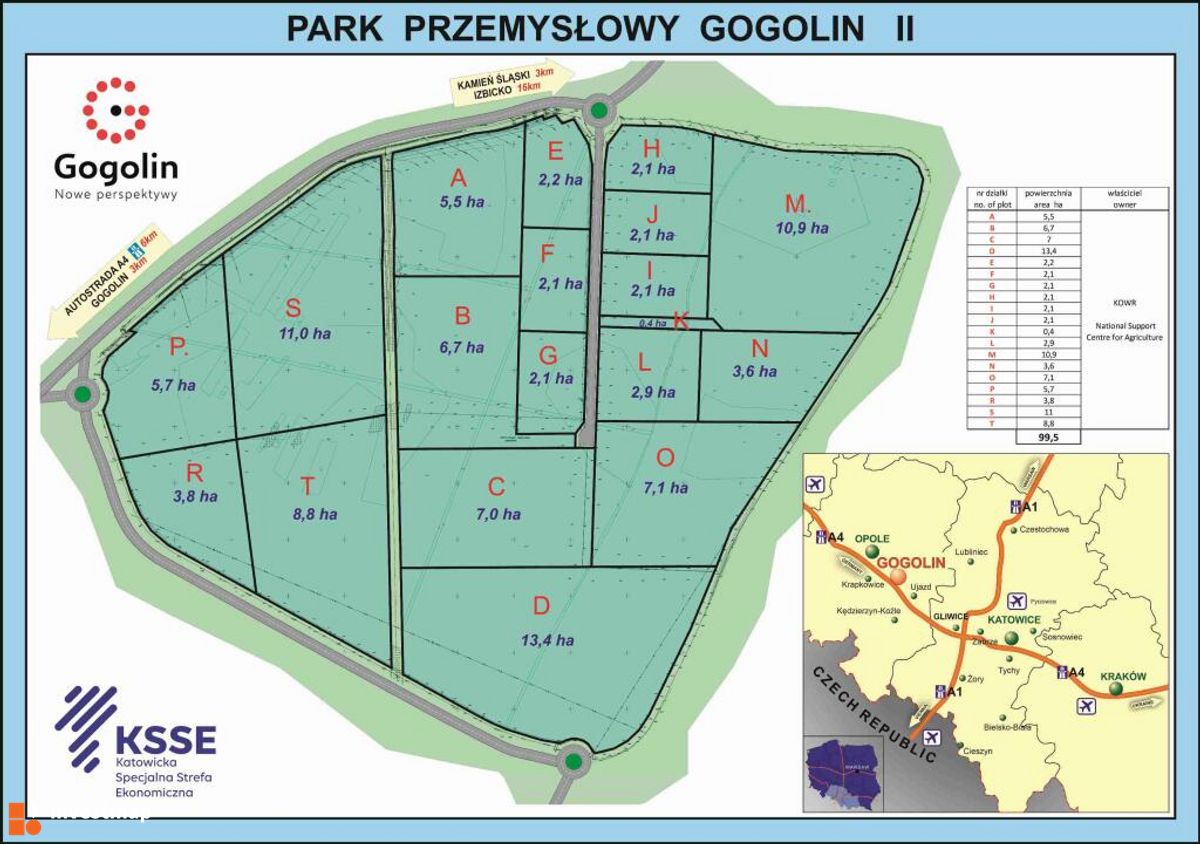 Wizualizacja Park Przemysłowy Gogolin II dodał Wojciech Jenda