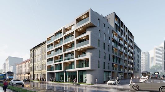 W centrum Wrocławia powstanie nowy budynek apartamentowy [WIZUALIZACJE]