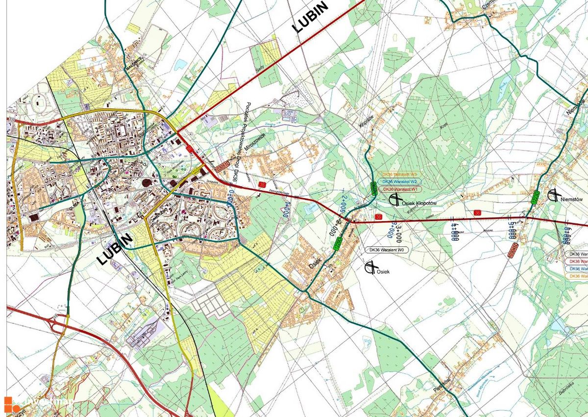 Wizualizacja Przebudowa drogi Wrocław - Lubin (DK94 i DK36) dodał Orzech 