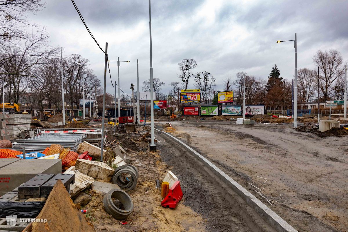 Zdjęcie [Wrocław] Trasa tramwajowa wzdłuż ulicy Hubskiej fot. Jakub Zazula 