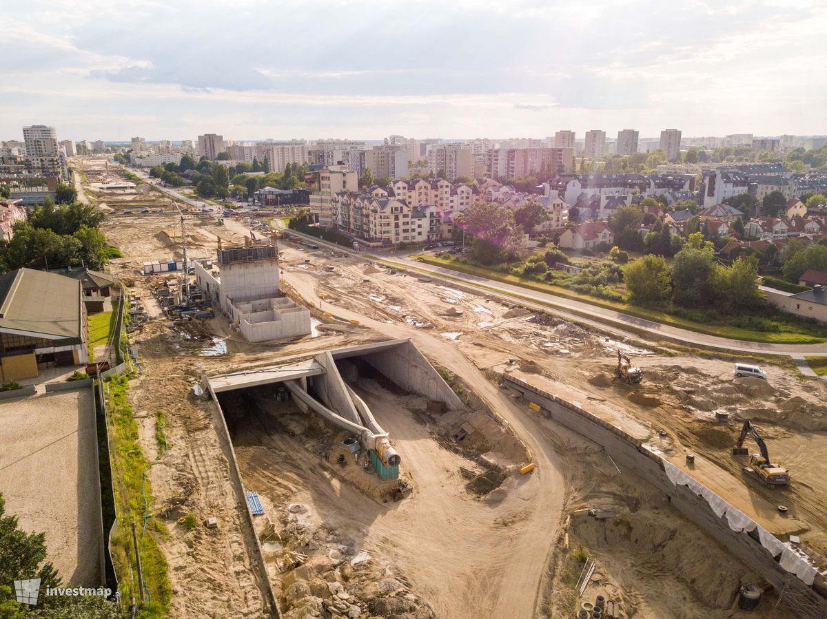 Zdjęcie Południowa Obwodnica Warszawy S2 - odcinek B Wilanów fot. Jakub Zazula 