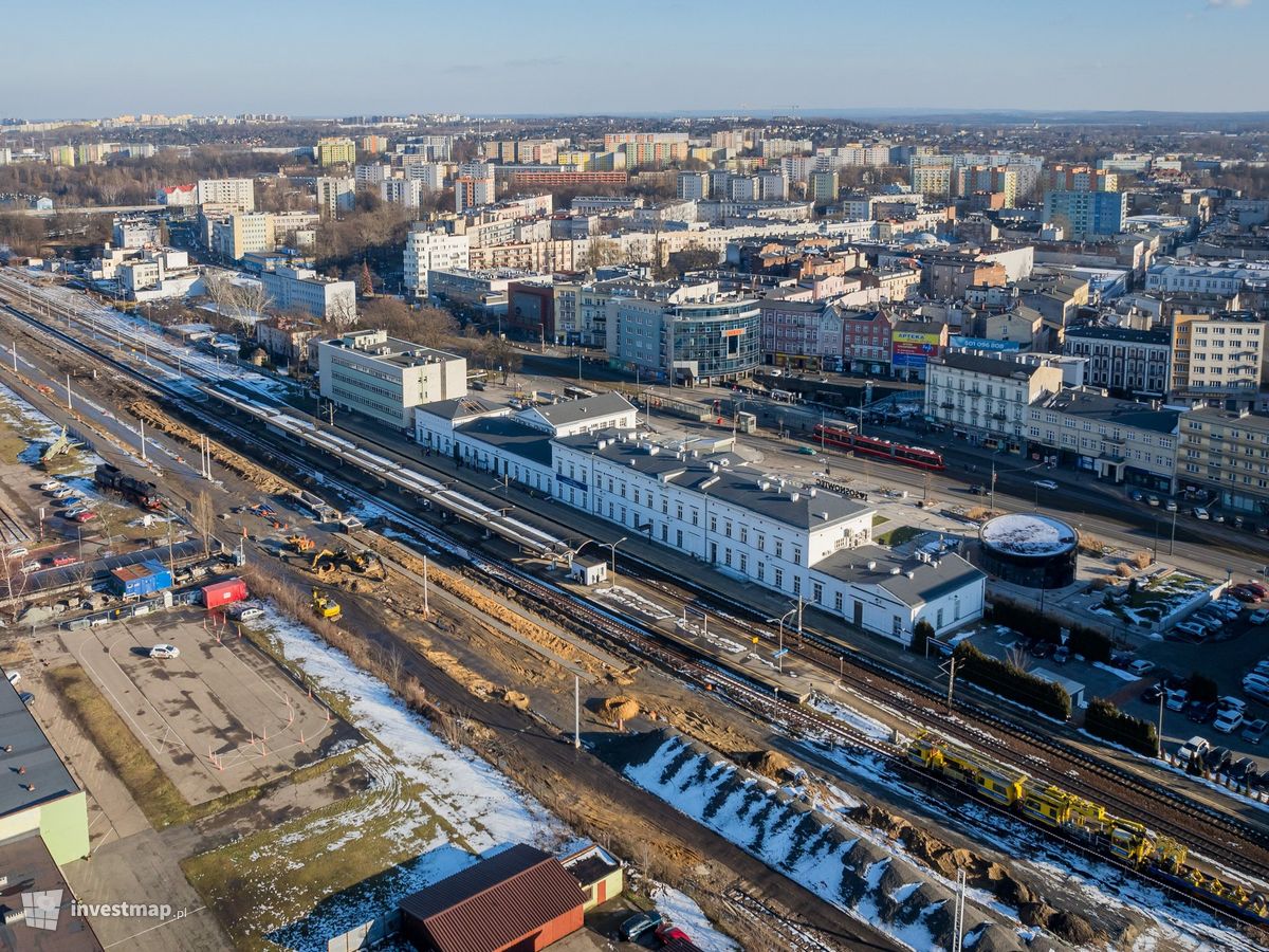 Zdjęcie Modernizacja stacji Sosnowiec Główny fot. Orzech 