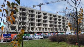 Wiecha zawisła nad Splot Wola – inwestycja Matexi Polska na półmetku