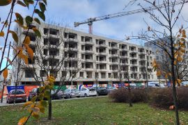 Wiecha zawisła nad Splot Wola – inwestycja Matexi Polska na półmetku