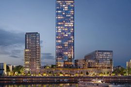 W centrum Wrocławia, nad brzegiem Odry, powstaje Quorum Tower [FILMY]