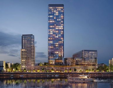 W centrum Wrocławia, nad brzegiem Odry, powstaje 137-metrowy Quorum Tower [FILMY]