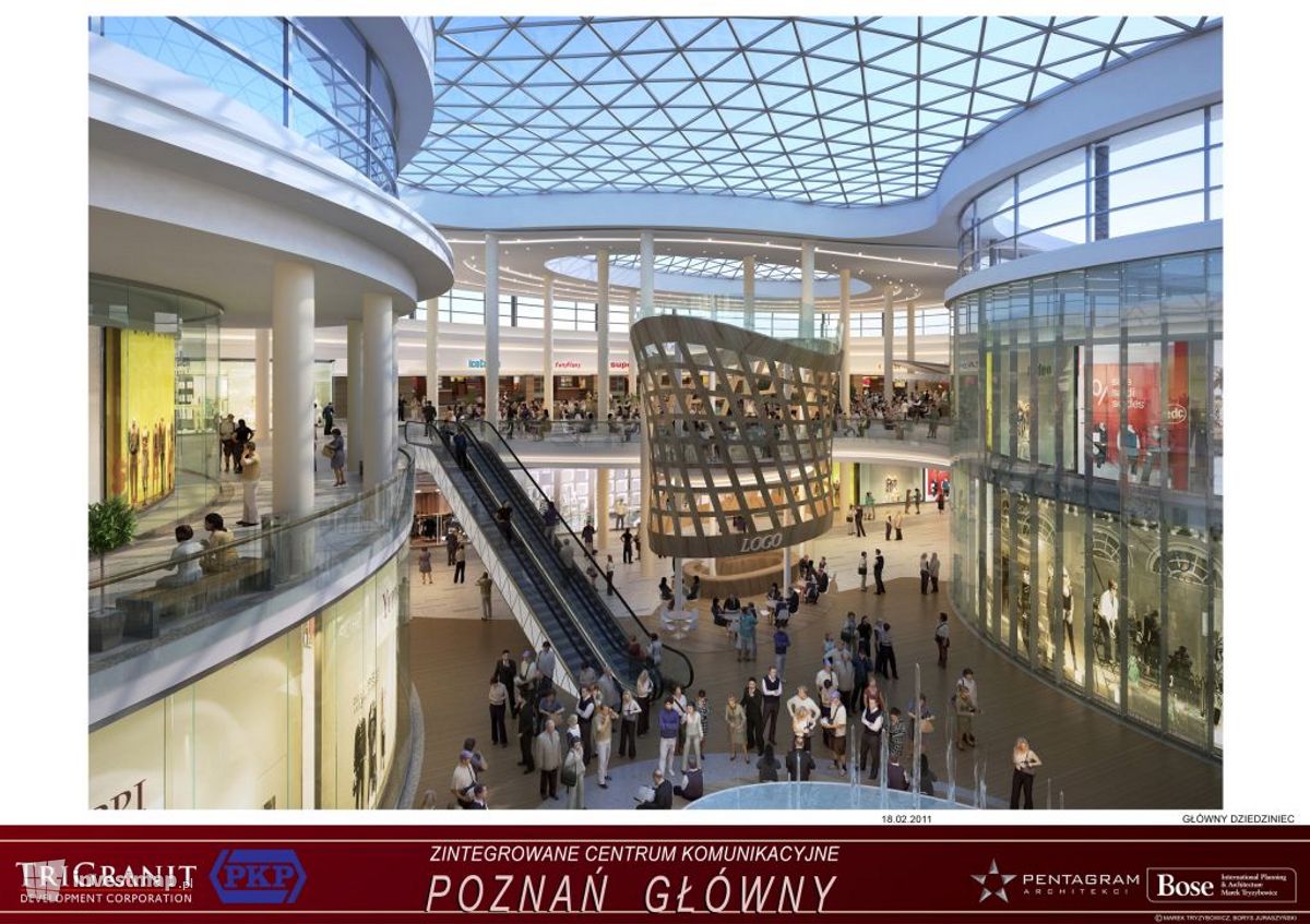 Wizualizacja [Poznań] Dworzec "Poznań Główny" i galeria "Poznań City Center" dodał Wydrama 