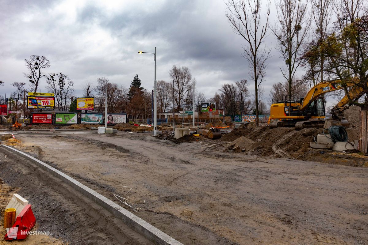 Zdjęcie [Wrocław] Trasa tramwajowa wzdłuż ulicy Hubskiej fot. Jakub Zazula 