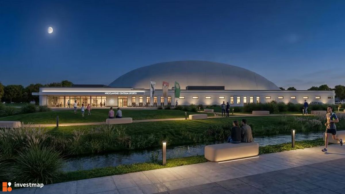 Wizualizacja Wrocławskie Centrum Sportu dodał Orzech 