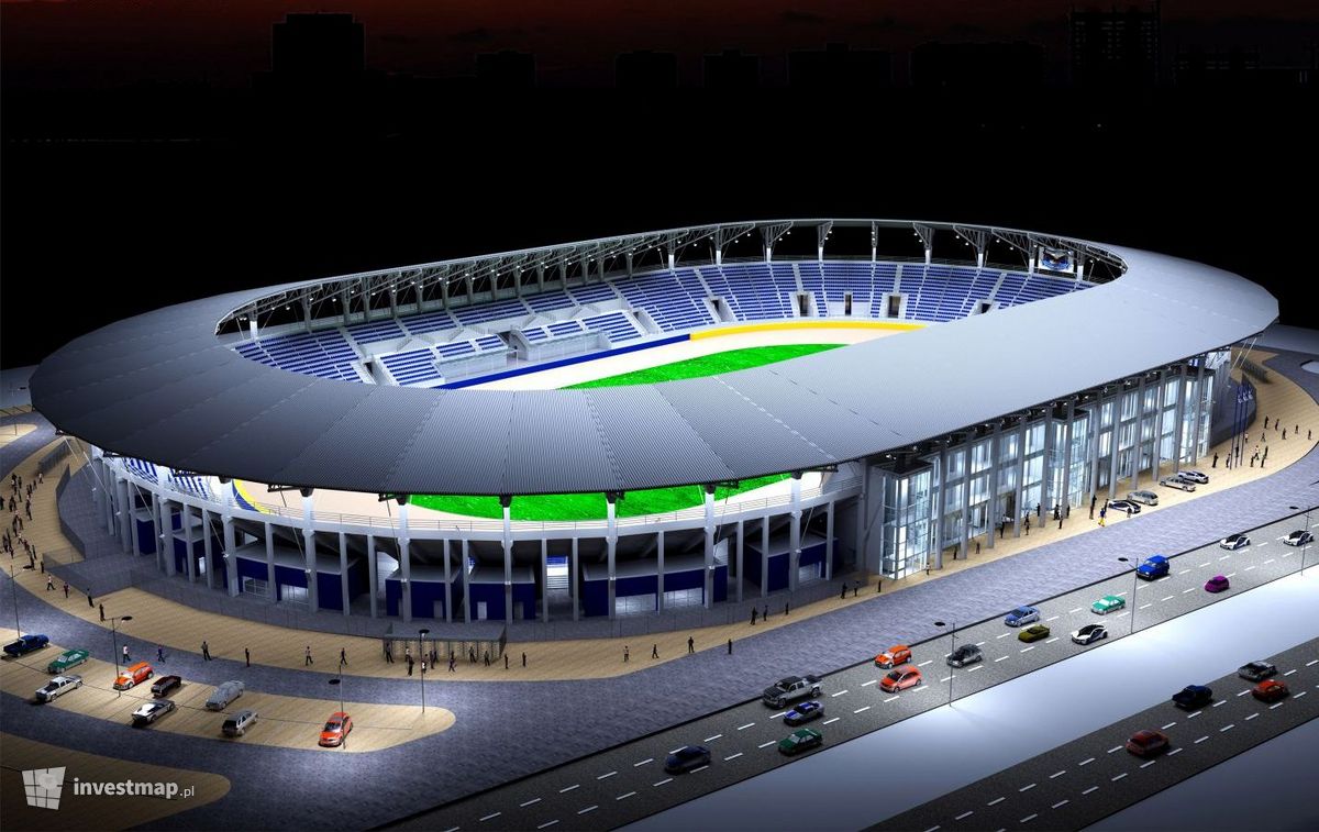 Wizualizacja [Łódź] Centrum Sportów Motorowych (stadion żużlowy) dodał Jan Hawełko 