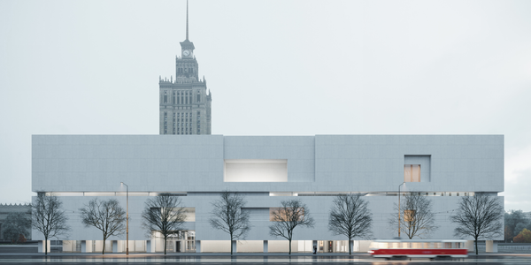 W centrum Warszawy powstaje nowa siedziba Muzeum Sztuki Nowoczesnej [FILMY + WIZUALIZACJE]