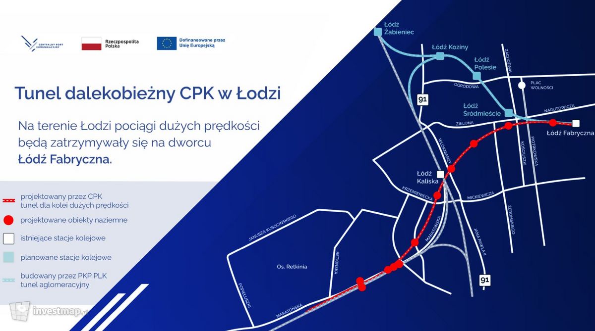 Wizualizacja Tunel średnicowy w Łodzi dodał Orzech 