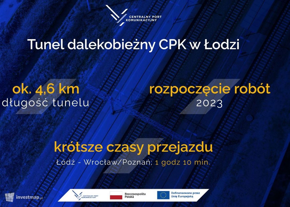 Wizualizacja Tunel średnicowy w Łodzi dodał Orzech 