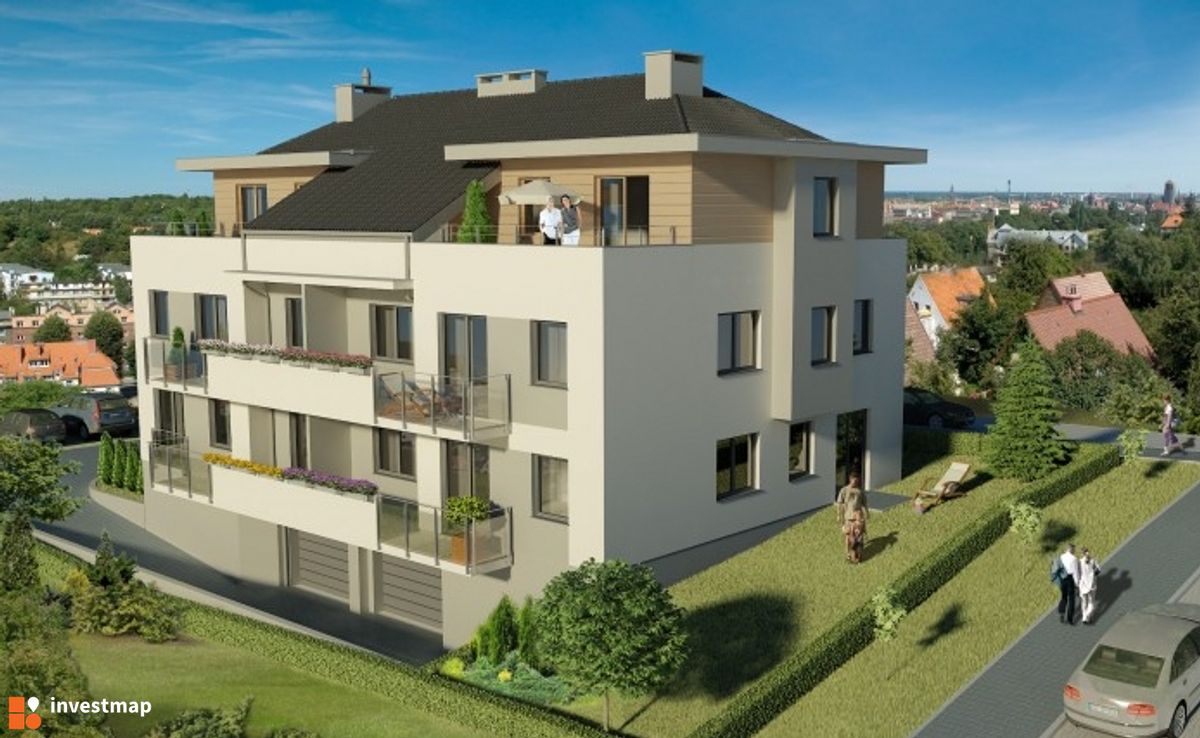 Wizualizacja [Gdańsk] Budynek wielorodzinny "Villa nad miastem" dodał USPRO.PL 