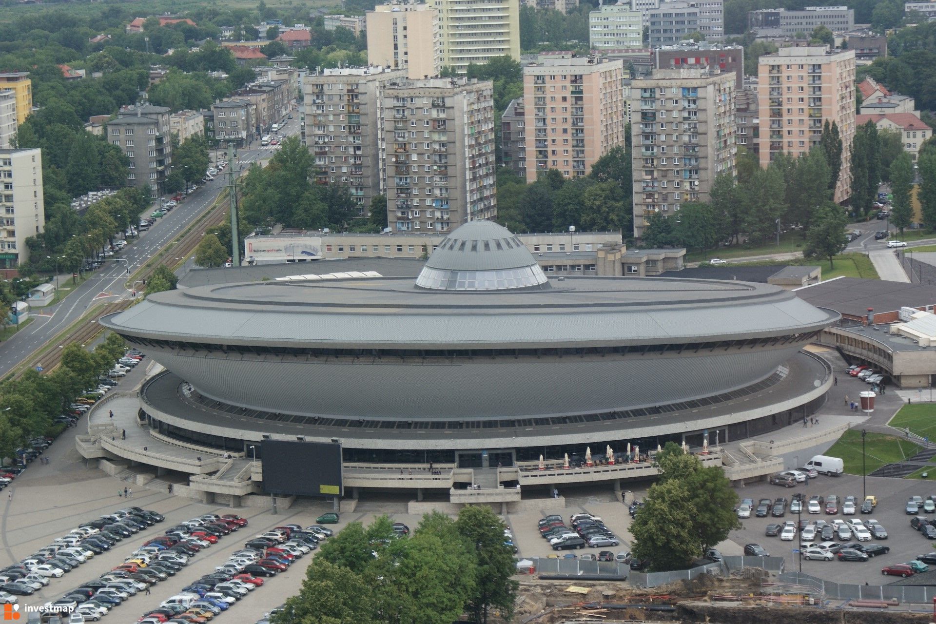 Katowicka hala widowiskowo-sportowa Spodek w rejestrze zabytków 