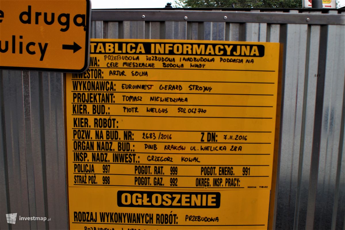 Zdjęcie [Kraków] Remont Kamienicy, ul. Zacisze 12 fot. Damian Daraż 