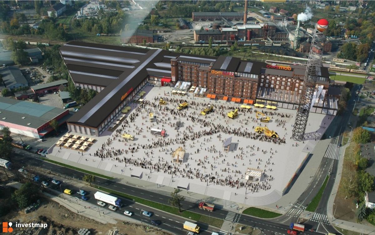 Wizualizacja [Wrocław] Centrum wystawienniczo-handlowe "DomExpo" (Młyn "Sułkowice") dodał Jan Hawełko 