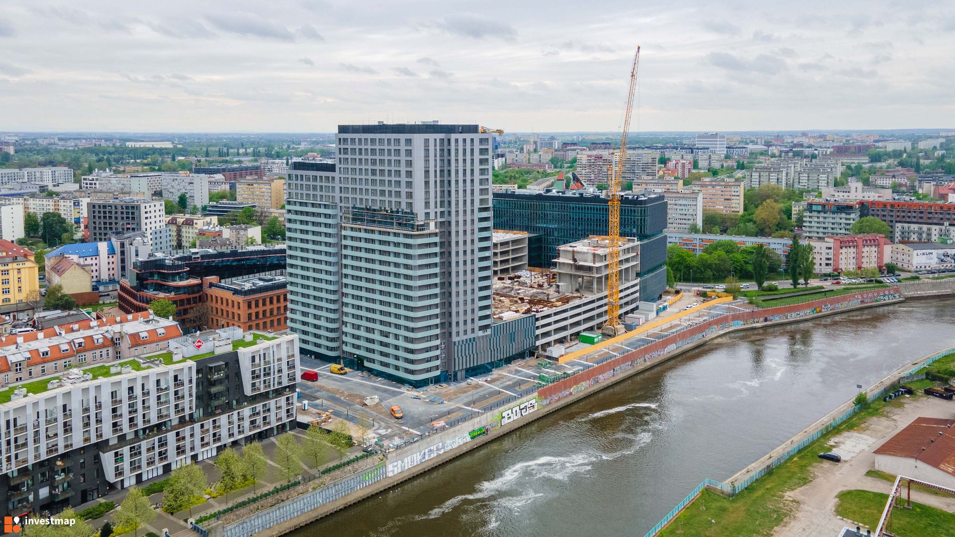 73-metrowy budynek apartamentowy Quorum C we Wrocławiu gotowy do zamieszkania