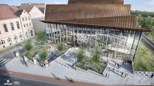 W centrum Poznania powstaje największy i najnowocześniejszy teatr muzyczny w Polsce [FILM+WIZUALIZACJE]