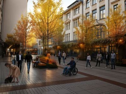 Przebudowa ulicy Ruskiej coraz bliżej. Przejdzie wielką metamorfozę! [NOWE WIZUALIZACJE]