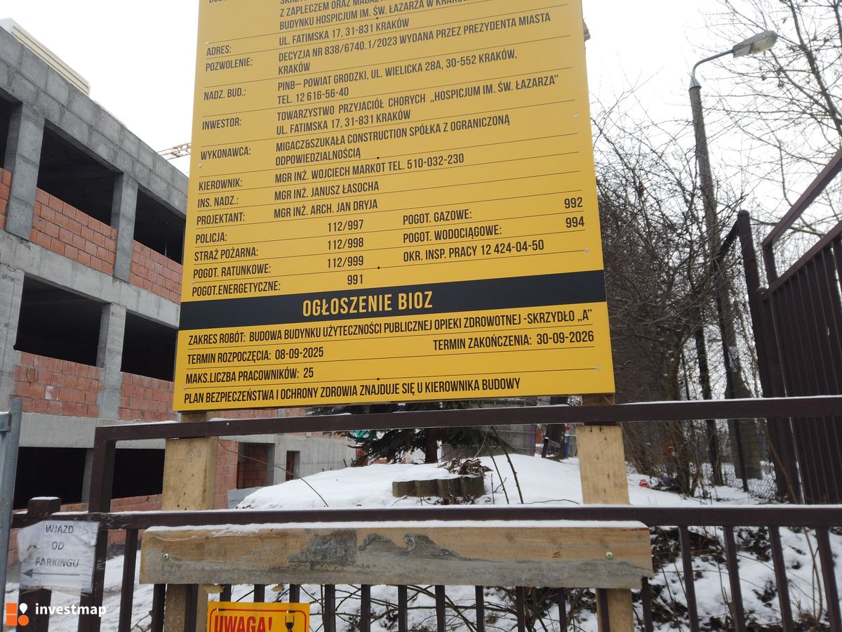 Zdjęcie Hospicjum Św. Łazarza fot. Damian Daraż 