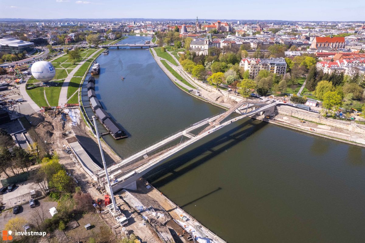 Zdjęcie Kładka Kazimierz - Ludwinów fot. Jakub Zazula 