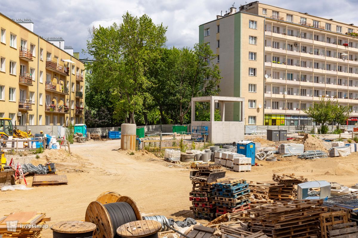 Zdjęcie [Warszawa] Budowa Stacji Metra linii M2 C7 - Młynów fot. Jakub Zazula 