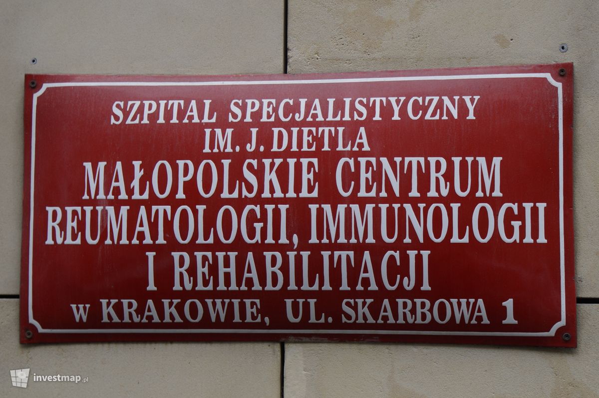 Zdjęcie [Kraków] Szpital, ul. Skarbowa 1 fot. Damian Daraż
