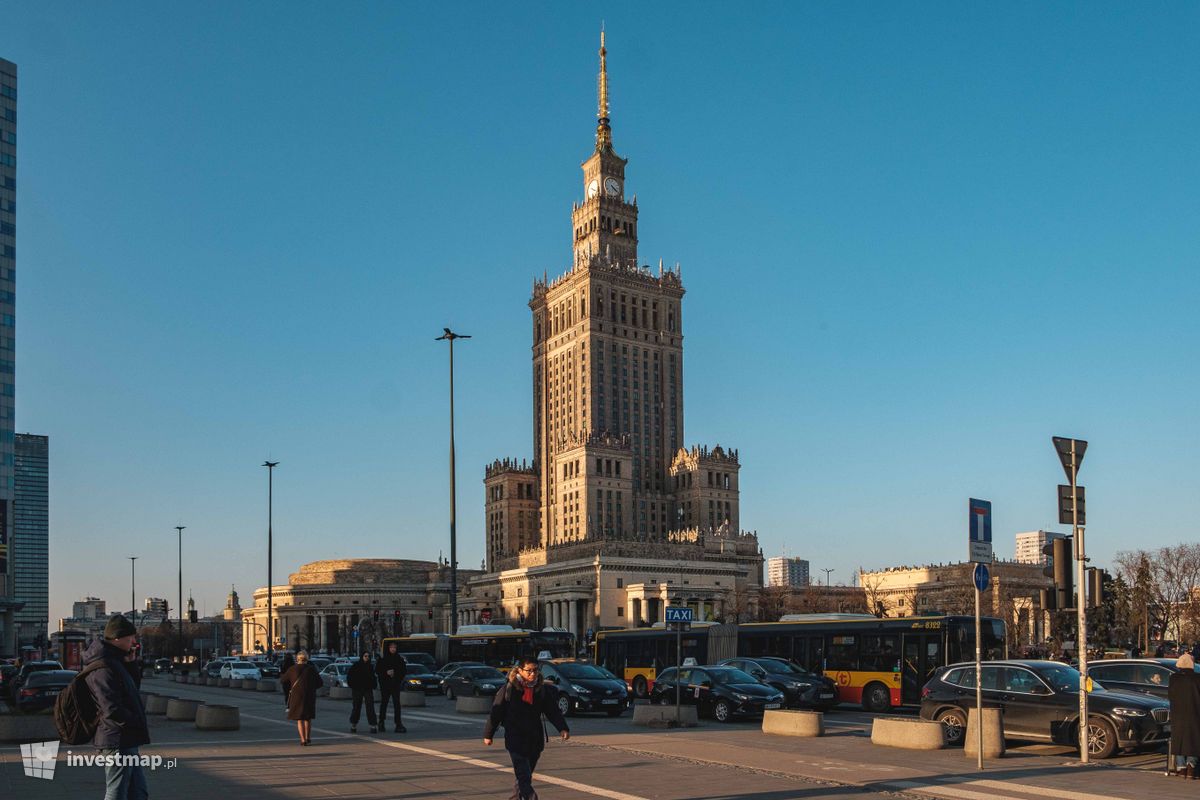 Zdjęcie Pałac Kultury i Nauki w Warszawie fot. Jakub Zazula 