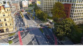 We Wrocławiu trwa przebudowa węzła przesiadkowego Dubois–Drobnera [FILM+WIZUALIZACJE]