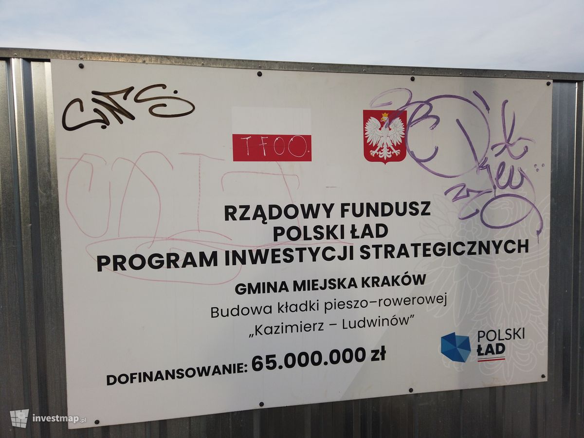 Zdjęcie Kładka Kazimerz - Ludwinów fot. Damian Daraż 