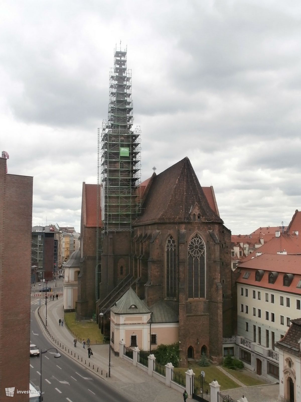 Zdjęcie [Wrocław] Kościół pw. św. Wojciecha fot. Jan Augustynowski