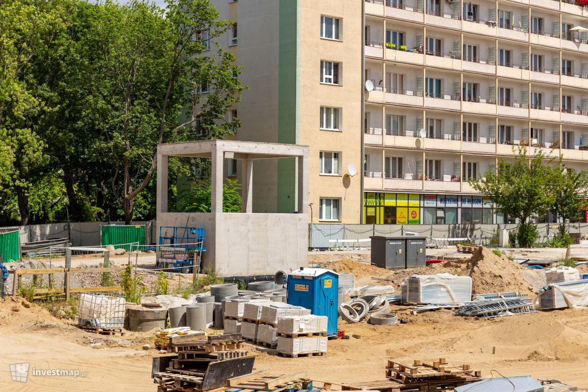 Zdjęcie [Warszawa] Budowa Stacji Metra linii M2 C7 - Młynów fot. Jakub Zazula 