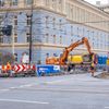 Remont rozjazdu tramwajowego Krupnicza Podwale