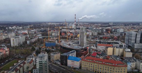 Cavatina buduje w centrum Wrocławia wielki kompleks wielofunkcyjny Quorum ze 140-metrowym wieżowcem [FILM + ZDJĘCIA]
