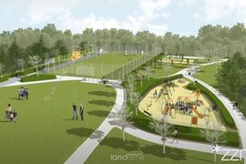 Przestrzeń sportowo-rekreacyjna na Ławicy