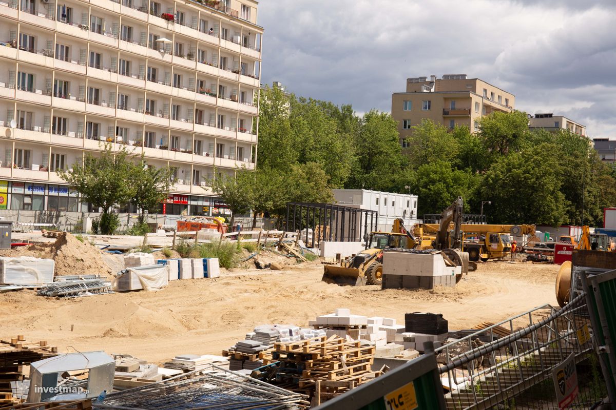 Zdjęcie [Warszawa] Budowa Stacji Metra linii M2 C7 - Młynów fot. Jakub Zazula 