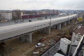 Powstaje nowy przystanek kolejowy Kraków Grzegórzki [ZDJĘCIA]