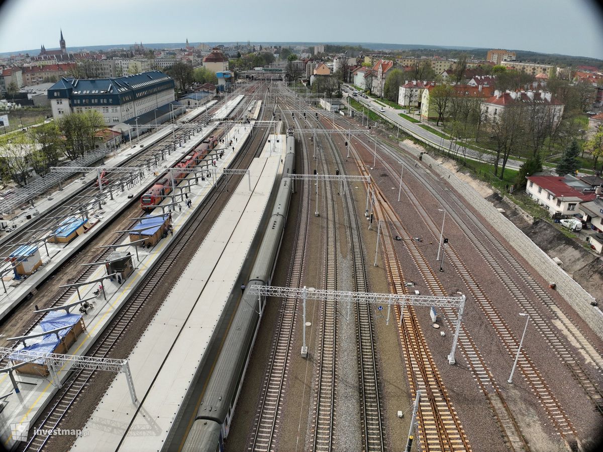 Zdjęcie Nowy dworzec kolejowy Olsztyn Główny fot. Orzech 