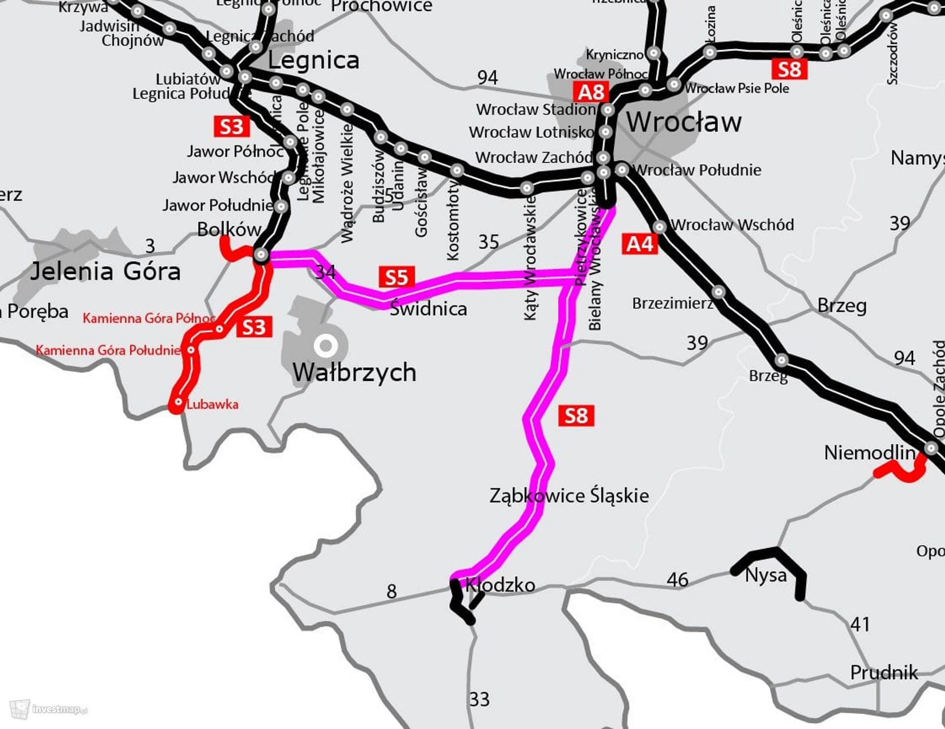 DK8 rozbudowa Szczytna – Kłodzko