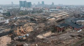 Ogromna inwestycja kolejowa w Katowicach. Plac budowy wielki jak 214 boisk piłkarskich [FILMY+ZDJĘCIA]