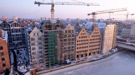 Zakończono konstrukcję żelbetową hotelu Renaissance by Marriott w Gdańsku [ZDJĘCIA+WIZUALIZACJE]