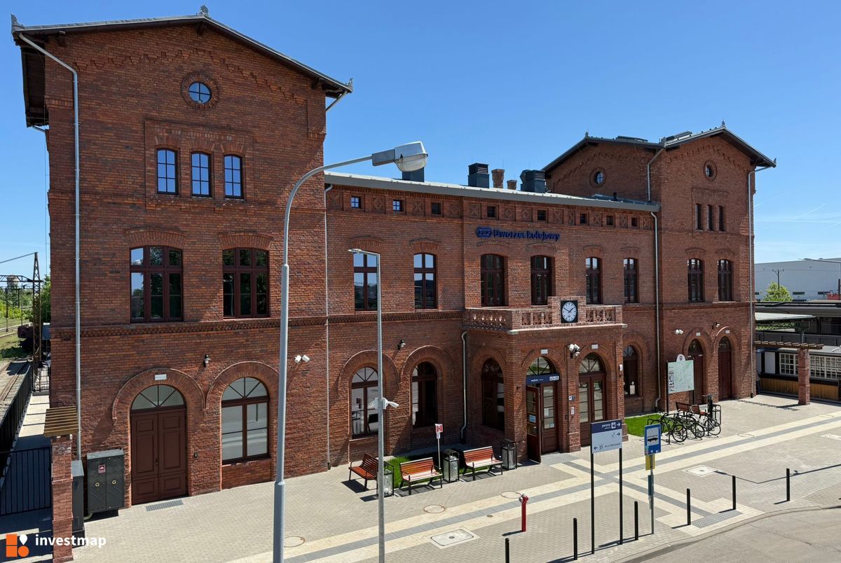 Zdjęcie Remont dworca kolejowego w Oleśnicy fot. Orzech 