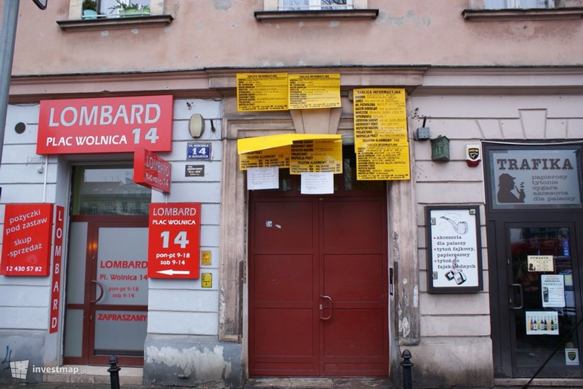 Zdjęcie [Kraków] Remont Kamienicy, Plac Wolnica 14 fot. Damian Daraż 