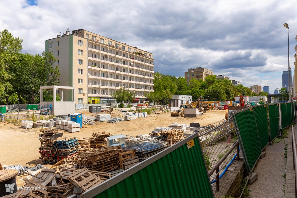 Zdjęcie [Warszawa] Budowa Stacji Metra linii M2 C7 - Młynów fot. Jakub Zazula 