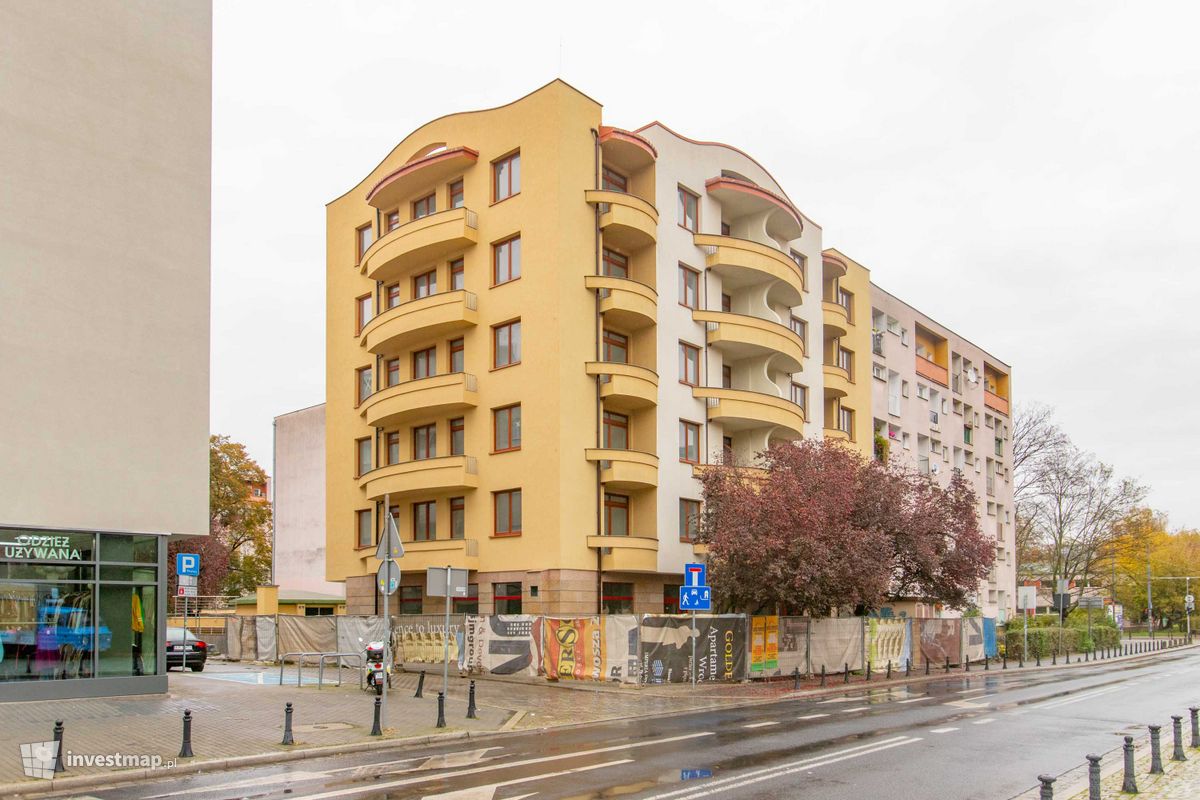 Zdjęcie [Wrocław] Apartamentowiec "Golden House", ul. Purkyniego fot. Jakub Zazula 