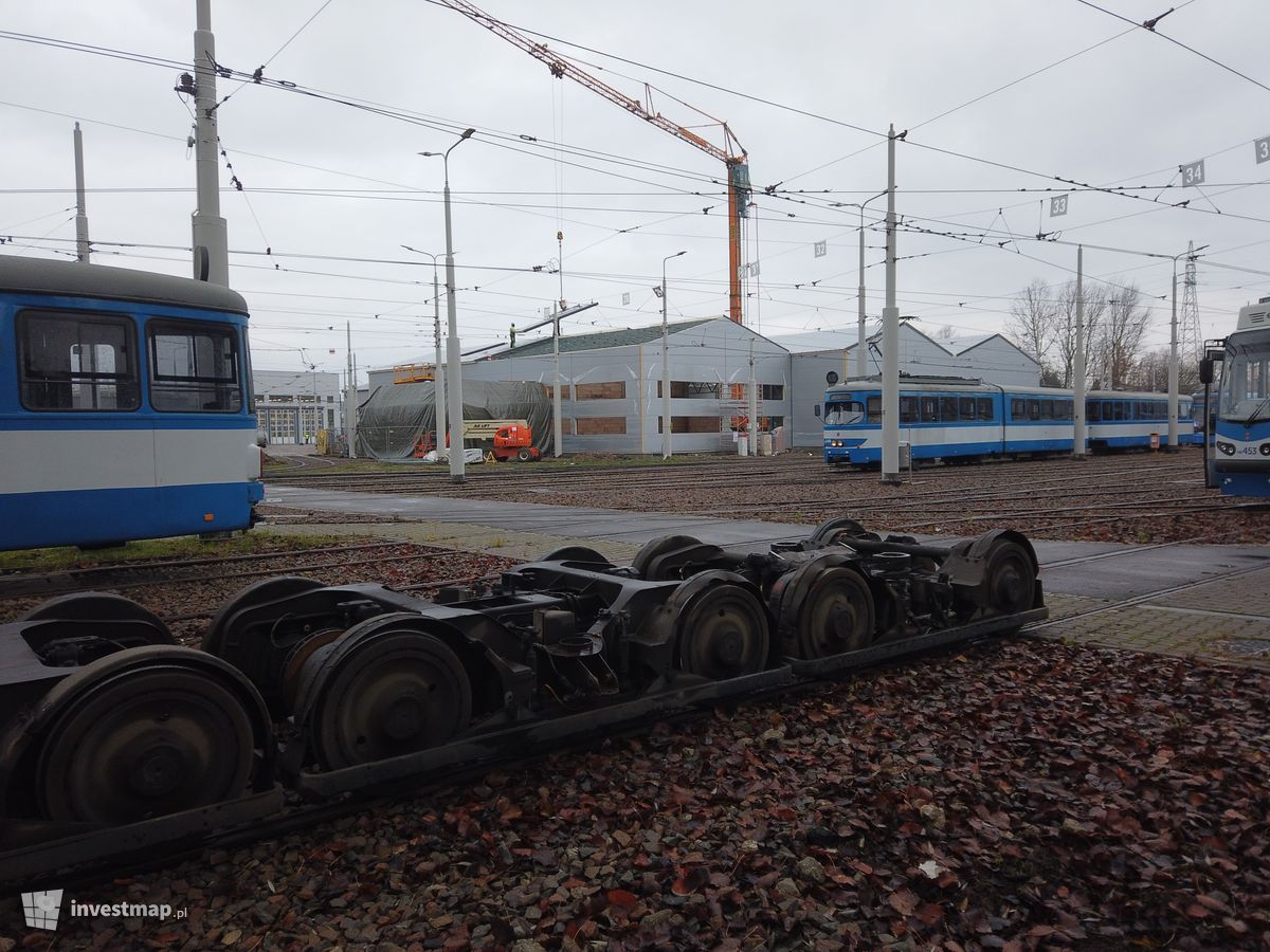 Zdjęcie Zajezdnia Tramwajowa, ul. Ujastek fot. Damian Daraż 