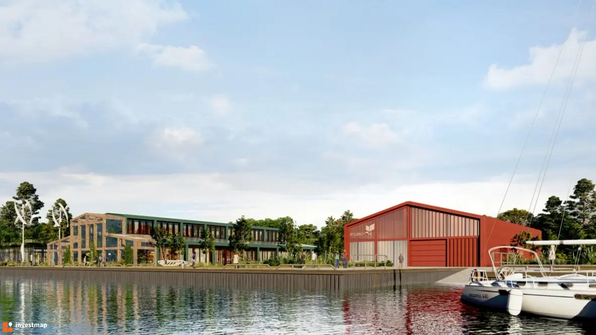 Zawieszono wiechę na budowie bazy operacyjno-serwisowej dla morskich farm wiatrowych Bałtyk 2 i Bałtyk 3 